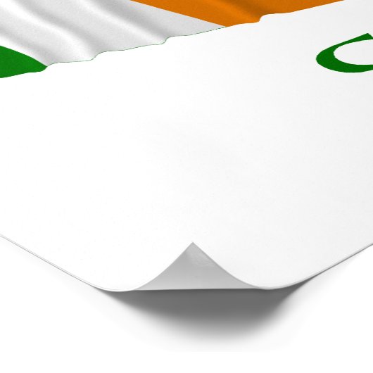 County Clare Flags Poster (Hoek)