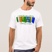 County Clare Flags T-shirt (Voorkant)