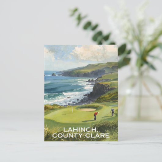 County Clare Golf Briefkaart (Staand voorkant)