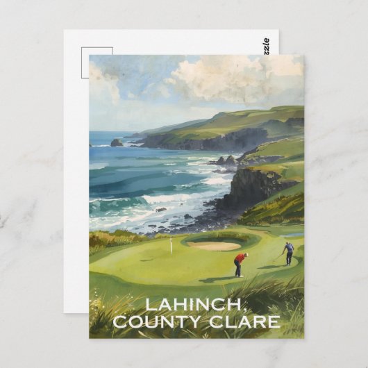 County Clare Golf Briefkaart (Voorkant / Achterkant)