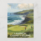 County Clare Golf Briefkaart (Voorkant)