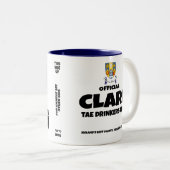 County Clare Ireland Two-Tone Coffee Mok (Voorkant rechts)