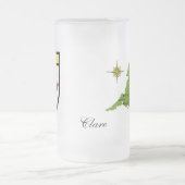 County Clare Map & Crest Mokken (Center)