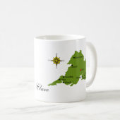 County Clare Map & Crest Mokken (Voorkant rechts)