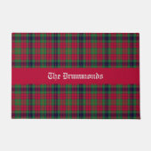 County Clare Tartan Aanpasbaar  Deurmat (Voorkant)