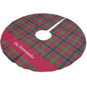 County Clare Tartan  Kerstboom Rok (Gekanteld)