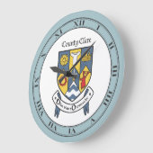 County Clare Wall Clock Grote Klok (Hoek)