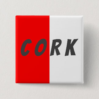 County Cork Flag Badge Button