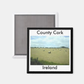 County Cork, Ierland magneet (Voorkant / Achterkant)