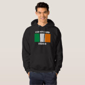 County Cork, Ierland met Ierse vlag Hoodie (Voorkant volledig)
