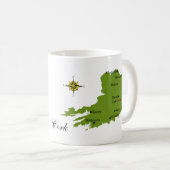 County Cork Map & Crest Mokken (Voorkant rechts)