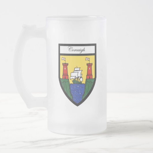 County Cork Map & Crest Mokken (Links)