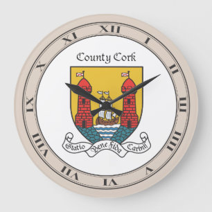 County Cork Wall Clock Grote Klok