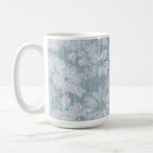 County Cottage Velvety Blue Daisy Koffiemok
