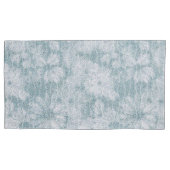 County Cottage Velvety Blue Daisy Kussensloop (Voorkant-Links)