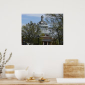 County Courthouse in Madison, GA Poster (Keuken)