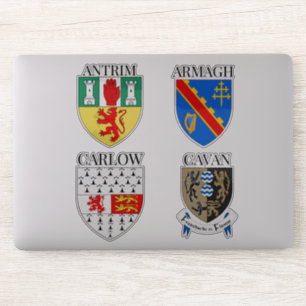 County Crests of Ireland Sticker Series 1-4
