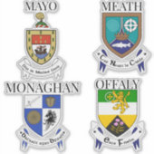 County Crests of Ireland Sticker Series 21-24 (Voorkant)
