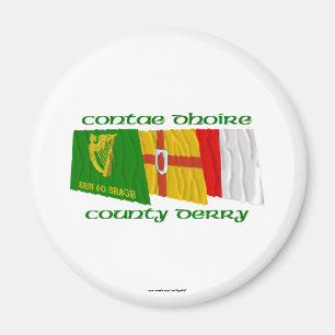 County Derry Flags Magneet