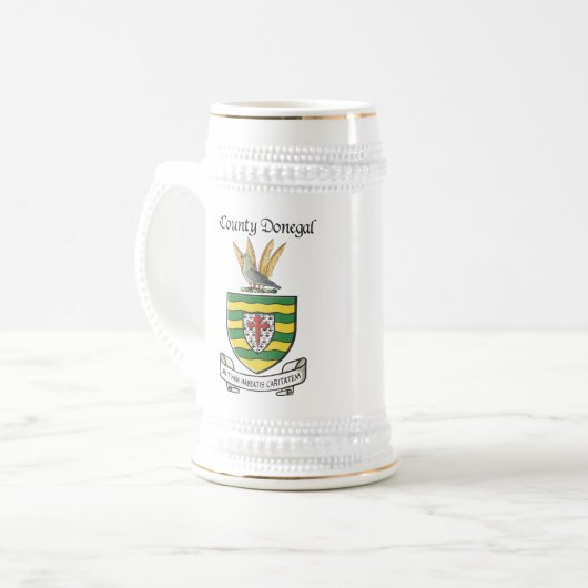 County Donegal Beer Stein Bierpul (Voorkant links)