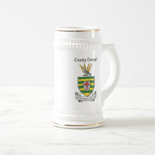 County Donegal Beer Stein Bierpul (Voorkant rechts)