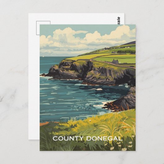 County Donegal Ireland Briefkaart (Voorkant / Achterkant)