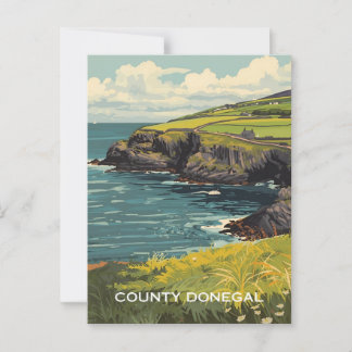 County Donegal Ireland Briefkaart