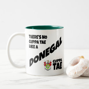 County Donegal Ireland Two-Tone Coffee Mok