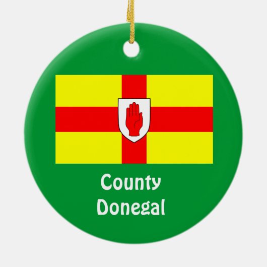County Donegal No. Ireland Ornament (Achterkant)