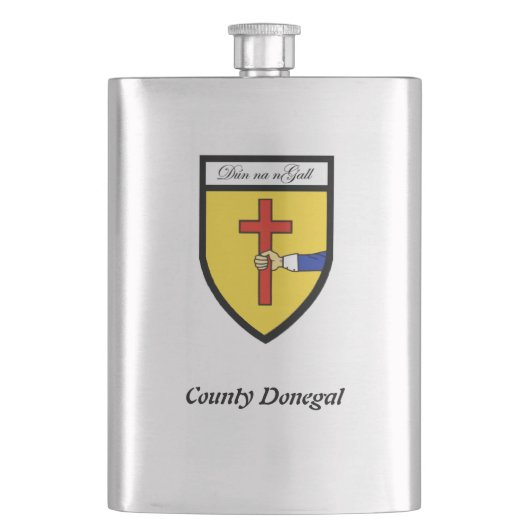 County Donegal Premium Flask Flacon (Voorkant)