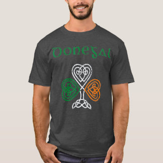 County Donegal Shamrock Ireland Flag craic en T-shirt