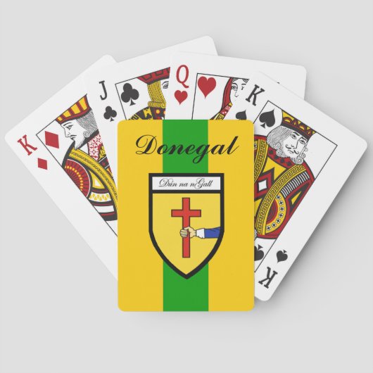 County Donegal-speelkaarten Pokerkaarten (Achterkant)