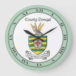 County Donegal Wall Clock Grote Klok