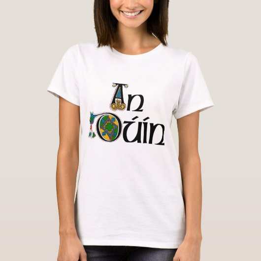 County Down (Gaelic) T-shirt (Voorkant)
