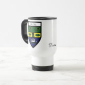 County Down Map en Crest Mokken (Voorkant links)