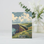 County Dublin Briefkaart (Staand voorkant)