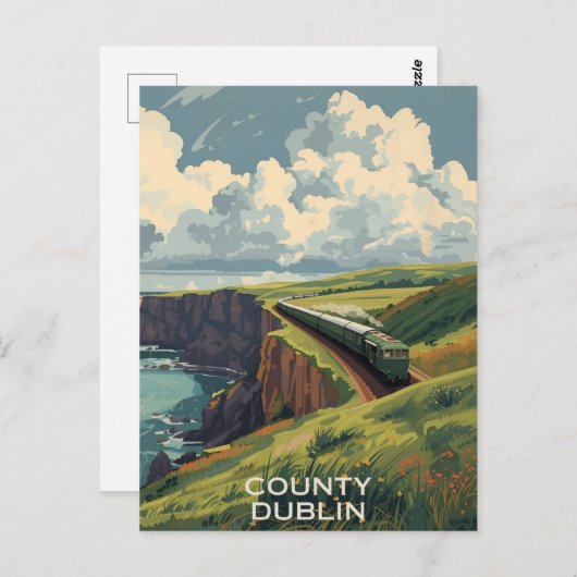 County Dublin Briefkaart (Voorkant / Achterkant)