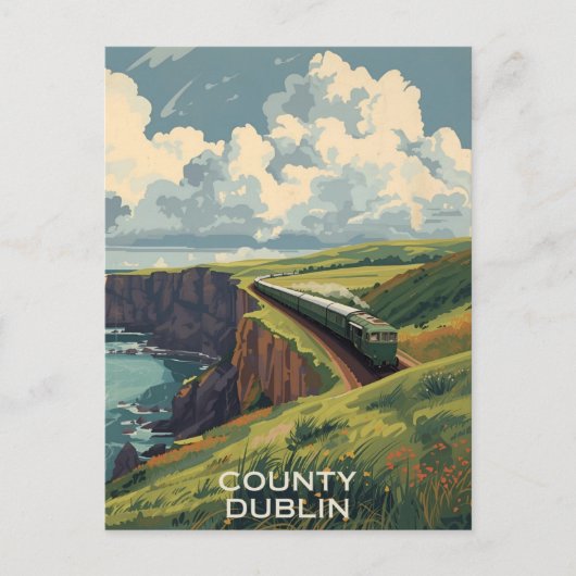 County Dublin Briefkaart (Voorkant)