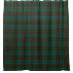 County Dublin Irish Tartan Shower Curtain Douchegordijn