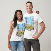 County Durham, Engeland treinposter T-shirt (Unisex)