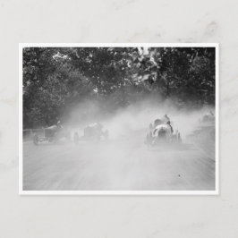 County Fair Dirt Track Races Briefkaart