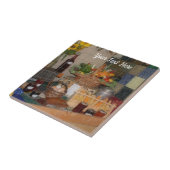 County Fair Food Display op maat Tegeltje (Zijkant)