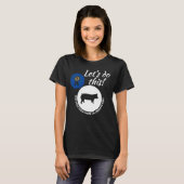 County Fair Livestock Market Swine Dark T-shirt (Voorkant volledig)