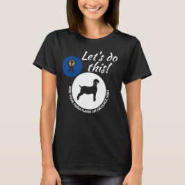 County Fair Livestock Market Wether Goat Dark T-shirt