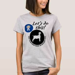 County Fair Livestock Market Wether Goat T-shirt