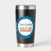 County Fair tumbler prize Geïsoleerde Drinkbeker (Voorkant)