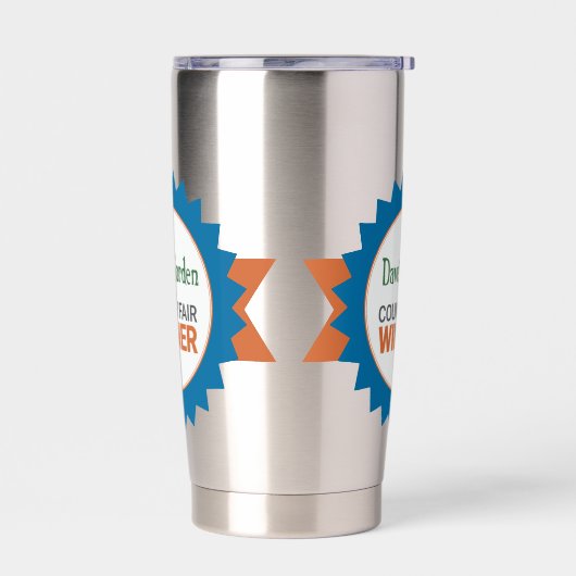 County Fair winner tumbler Geïsoleerde Drinkbeker (Links)