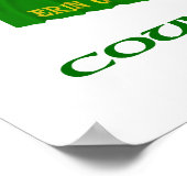 County Fermanagement Flags Poster (Hoek)