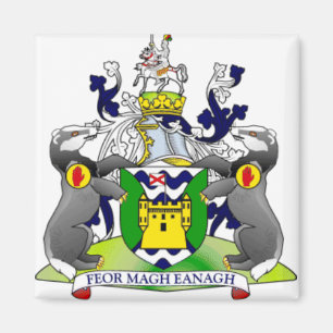 COUNTY Fermanagement Ireland Magneet