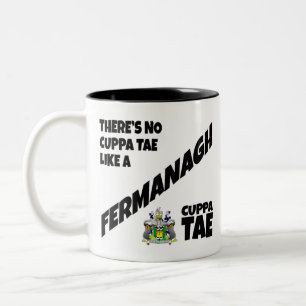 County Fermanagement Ireland Two-Tone Coffee Mok